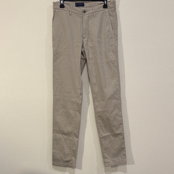 Re-Hash Other - Re-Hash Men's Beige Patterned Chinos, 32x32, nwt